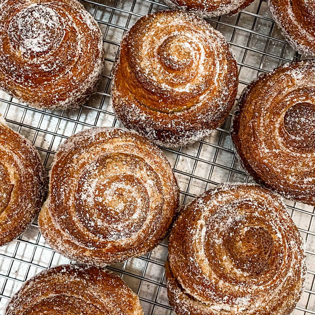 Croissant Swirls 6 pack- flavors of the week: Haupia and Black Sugar